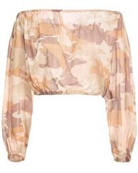 Jijil - Sand Top Cotton - Lyst