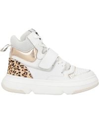Emanuélle Vee - Sneakers Leather, Textile Fibers - Lyst