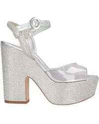 Le Silla - Sandals Leather, Pvc - Lyst