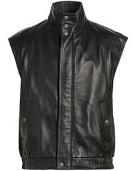 Versace Jeans Couture - Vest Lambskin - Lyst