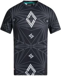 EA7 - T-Shirt Recycled Polyester, Elastane - Lyst