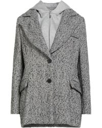 Motel - Jacket Polyester, Acrylic, Wool, Polyamide, Elastane - Lyst