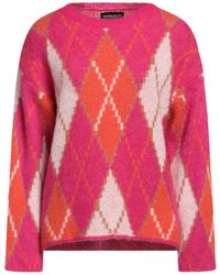 VANESSA SCOTT - Fuchsia Sweater Acrylic, Polyamide, Wool, Mohair Wool - Lyst