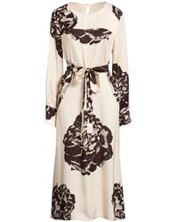 MEIMEIJ - Midi Dress Viscose - Lyst