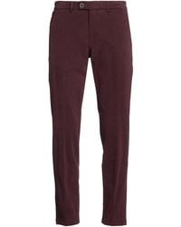 Hiltl - Burgundy Pants Cotton, Elastane - Lyst