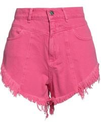 hinnominate - Denim Shorts - Lyst