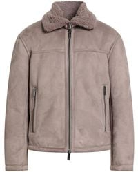 ARMANI EXCHANGE - Shearling & Teddy - Lyst