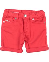 DIESEL - Shorts & Bermuda Shorts Cotton, Elastane - Lyst