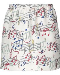 RED Valentino Mini-jupe - Blanc