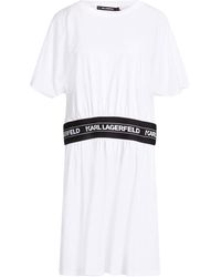 KARL LAGERFELD - Mini Dress - Lyst