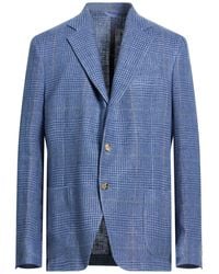 De Petrillo - Blazer Linen, Cotton - Lyst