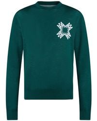 Amiri - Dark Sweater Wool, Viscose - Lyst