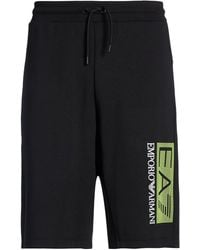 EA7 - Shorts & Bermuda Shorts Polyester, Cotton - Lyst