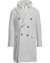 Eleventy - Platinum Light Coat Alpaca Wool, Polyamide, Wool - Lyst