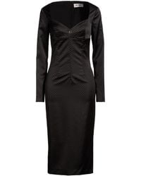 Blugirl Blumarine - Midi Dress Polyester, Elastane - Lyst
