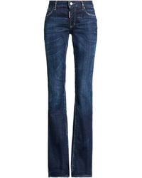 DSquared² - Jeans Cotton, Elastane, Calfskin - Lyst