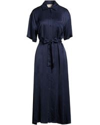 Kaos - Midnight Midi Dress Viscose - Lyst