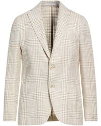 Eleventy - Platinum Blazer Viscose, Wool, Linen - Lyst