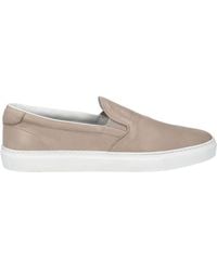 Doucal's - Khaki Sneakers Leather - Lyst
