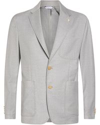 Manuel Ritz - Light Blazer Virgin Wool, Elastane - Lyst