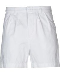 Paura Shorts & Bermuda Shorts - White