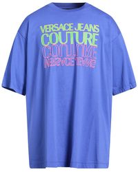 Versace Jeans Couture - T-Shirt Cotton - Lyst