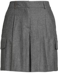 Peserico - Shorts & Bermuda Shorts Viscose, Wool - Lyst