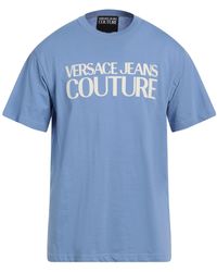 Versace Jeans Couture - Sky T-Shirt Cotton - Lyst