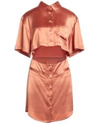 Isabelle Blanche - Mini Dress Acetate, Polyester - Lyst