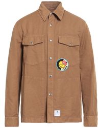 Department 5 - Camel Jacket Cotton, Linen - Lyst