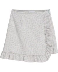 be Blumarine Mini Skirt - White