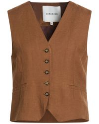 Herskind - Tailored Vest Viscose, Linen - Lyst