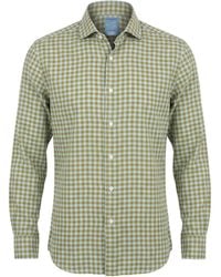 Barba Napoli - Shirt Cotton, Wool - Lyst