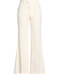 Berwich - Ivory Pants Polyester, Elastane - Lyst