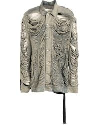 Rick Owens - Denim Outerwear Cotton - Lyst