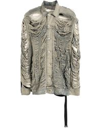 Rick Owens - Jeansjacke/-mantel - Lyst