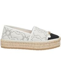 Ferragamo - Espadrilles Calfskin, Textile Fibers - Lyst