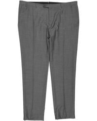 Corneliani - Charcoal Pants Virgin Wool - Lyst