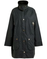 Barbour - Overcoat & Trench Coat Cotton - Lyst