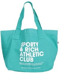 Sporty & Rich - Shoulder Bag Textile Fibers - Lyst