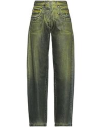 Department 5 Denim Jeanshose in Grün Damen Bekleidung Jeans Jeans mit gerader Passform 