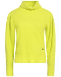 Twinset - Lime Turtleneck Virgin Wool, Cashmere - Lyst