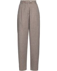 Pomandère - Pants Wool, Viscose, Polyethylene, Elastane - Lyst