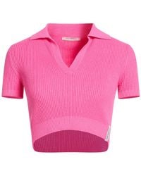 hinnominate - Fuchsia Sweater Viscose, Elastane - Lyst