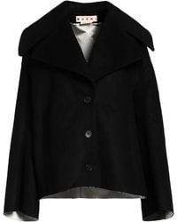 Marni - Coat Virgin Wool, Polyamide, Elastane, Polyester - Lyst