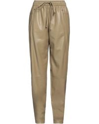 Low Classic - Khaki Pants Polyester, Polyurethane - Lyst