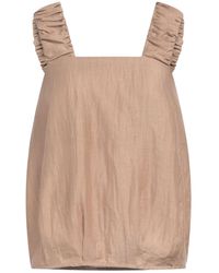 Alpha Studio - Top Linen, Polyamide - Lyst