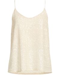 Soallure - Ivory Top Polyester - Lyst