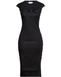 REVISE CONCEPT - Midi Dress Cotton, Nylon, Elastane - Lyst