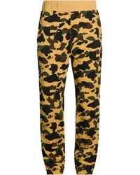 A Bathing Ape - Pants Cotton - Lyst